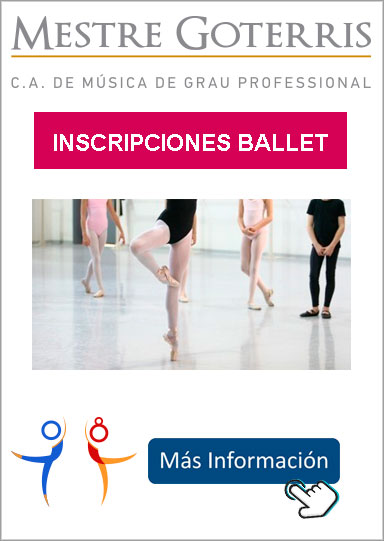 Inscripciones ballet 22/23