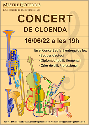 Concert de Cloenda