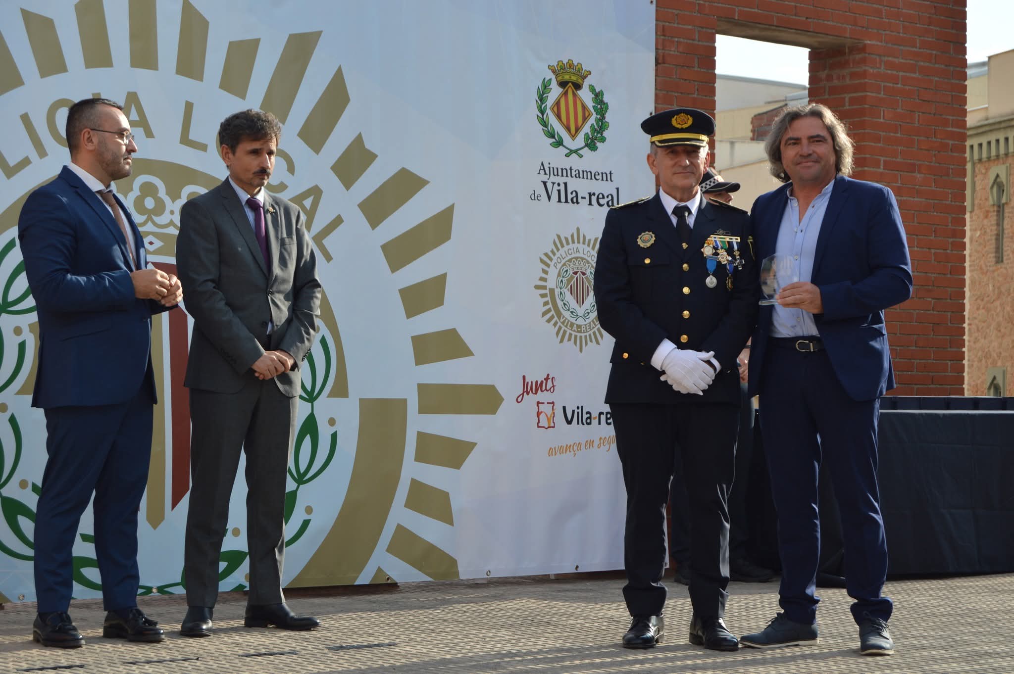 Acte molt especial organitzat per la Policia Local de Vila-real