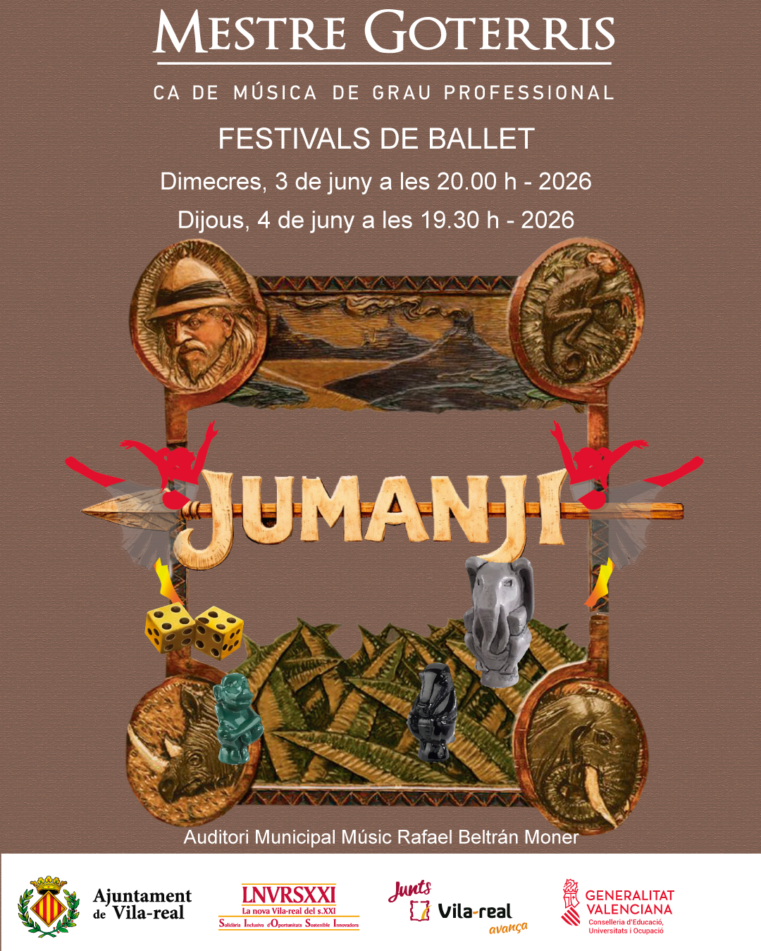 Un món ple d’aventures. Jumanji!!